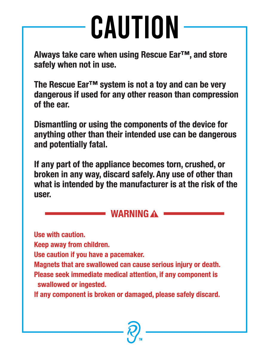 Rescue Ear™ Cauliflower ear Prevention and Solution for Kids!