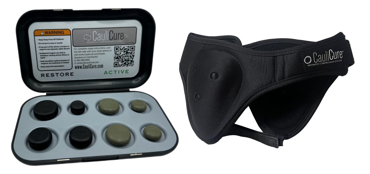 The Complete CauliCure System with included CauliCure Headgear